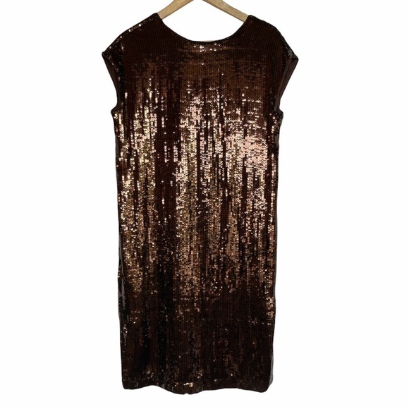 Anthropologie Maeve Kara Sequined Mini Dress - Picture 3 of 9